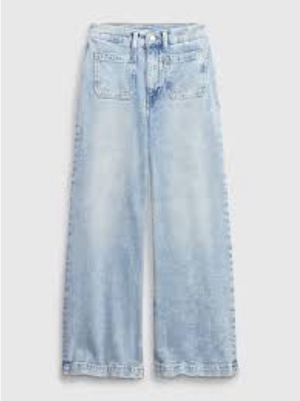 GAP Acid Wash High Rise Stride Ankle Jeans - Picture 2 of 9